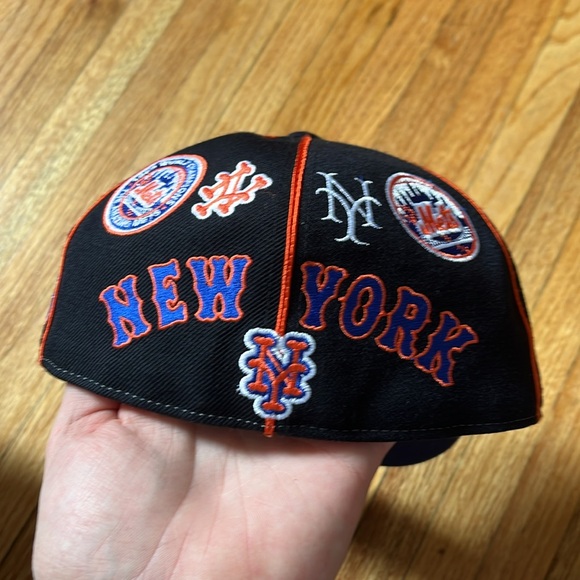 Vintage New York Mets Hat / Size 7 / Fitted / American Needle Coopers Collection - Picture 4 of 7